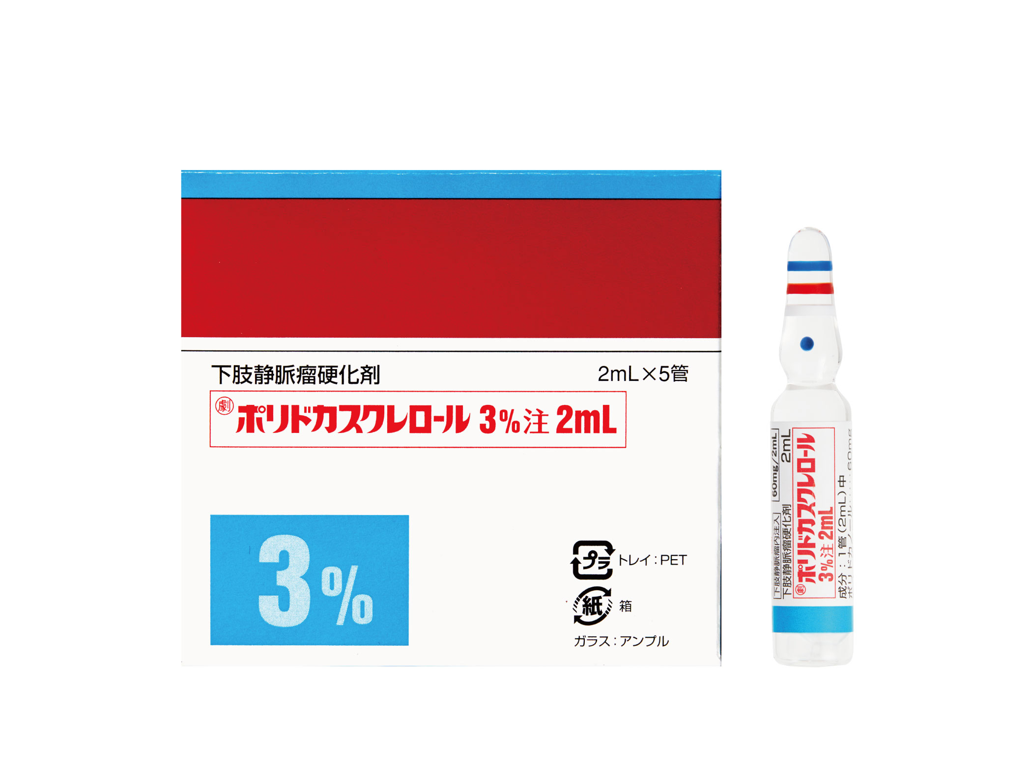 ポリドカスクレロール3%注2mL